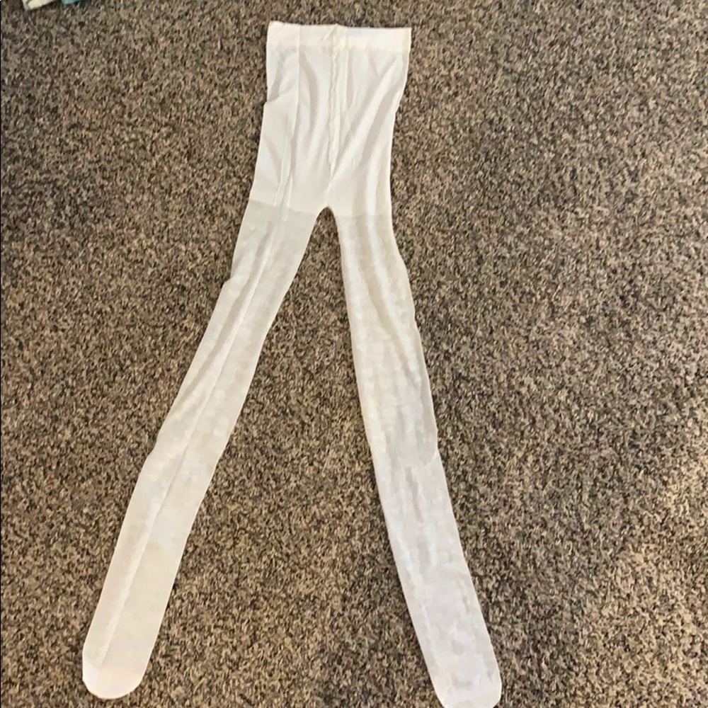 NEW White tights